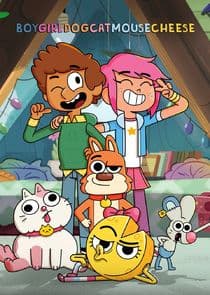 Boy Girl Dog Cat Mouse Cheese thumbnail