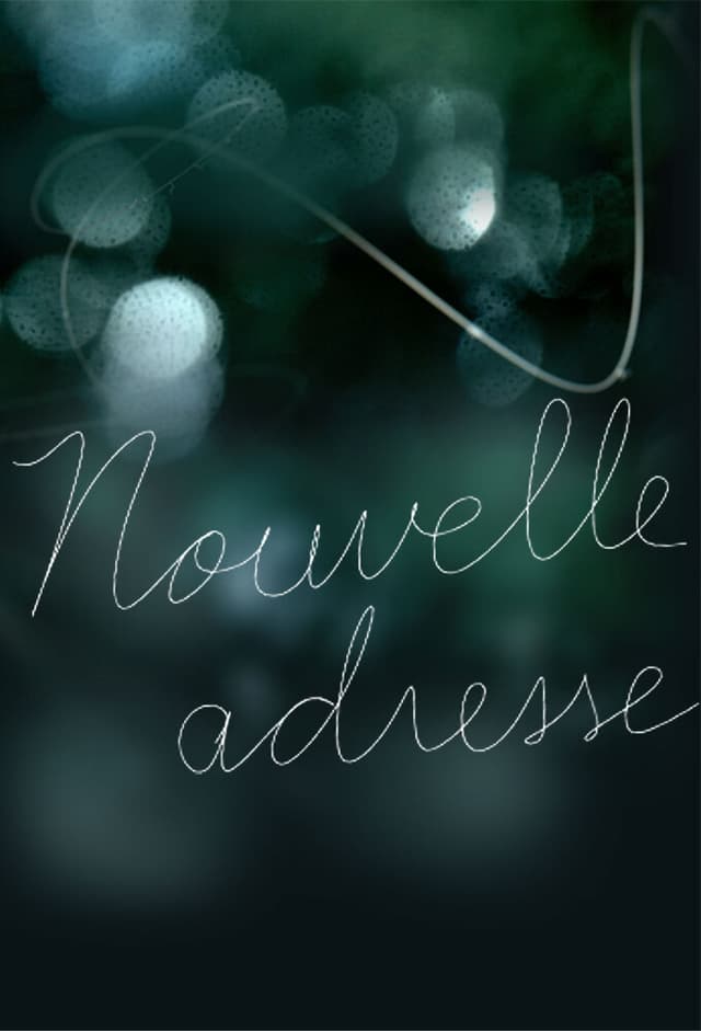 Nouvelle adresse