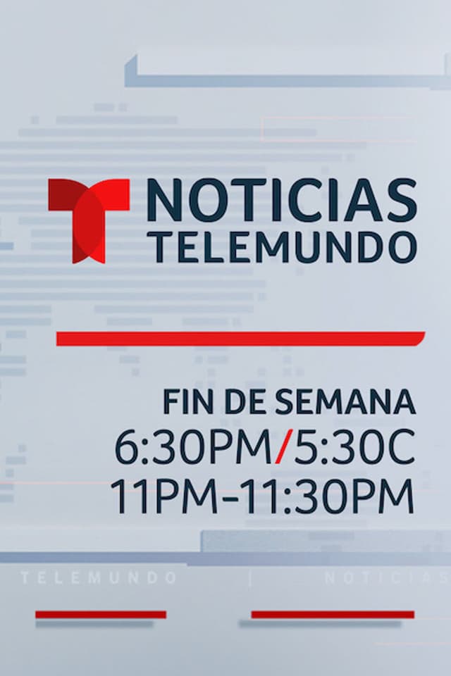 Noticiero Telemundo: Fin de semana