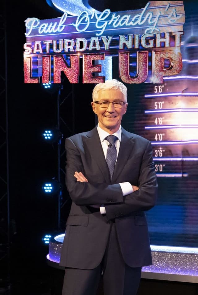 Paul O'Grady's Saturday Night Line Up