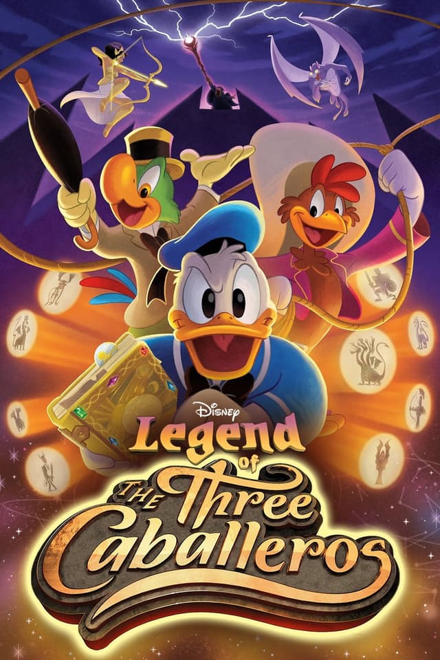 Donald Duck in Legend of the Three Caballeros