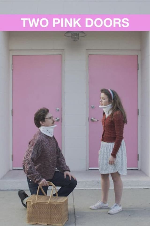 Two Pink Doors