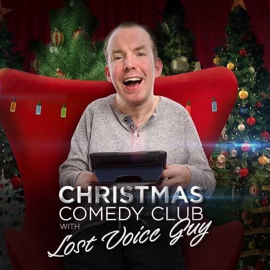 Christmas Comedy Club with Lost Voice Guy