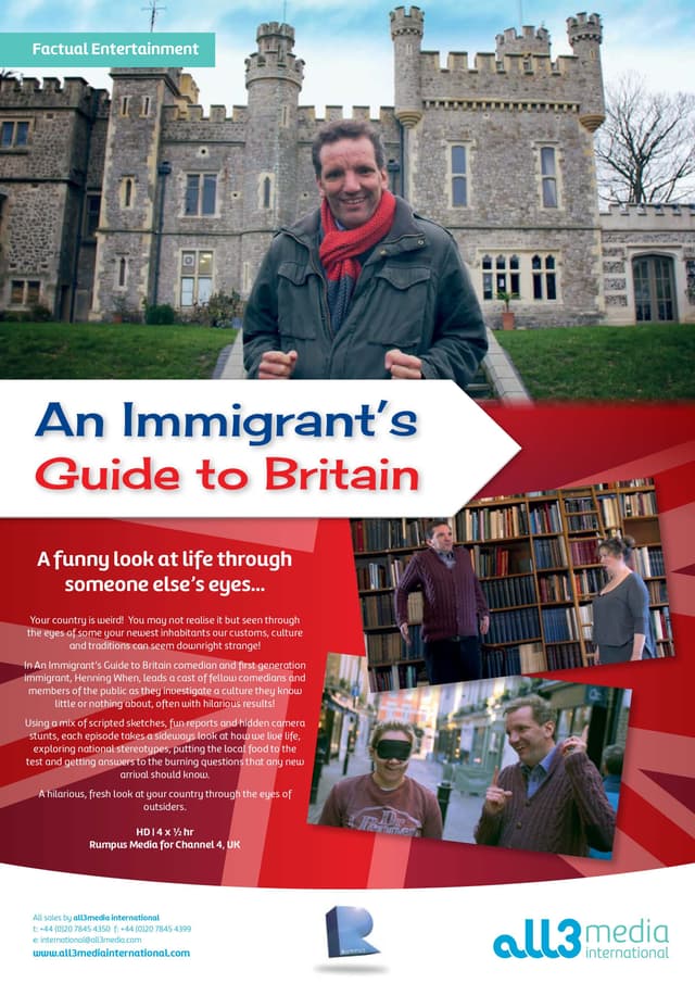 An Immigrant's Guide to Britain